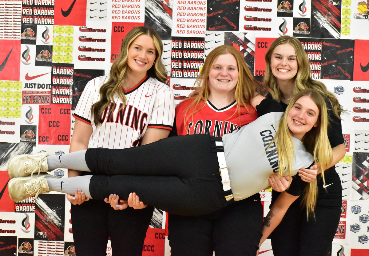 CorningRedBaronsSoftball tweet media