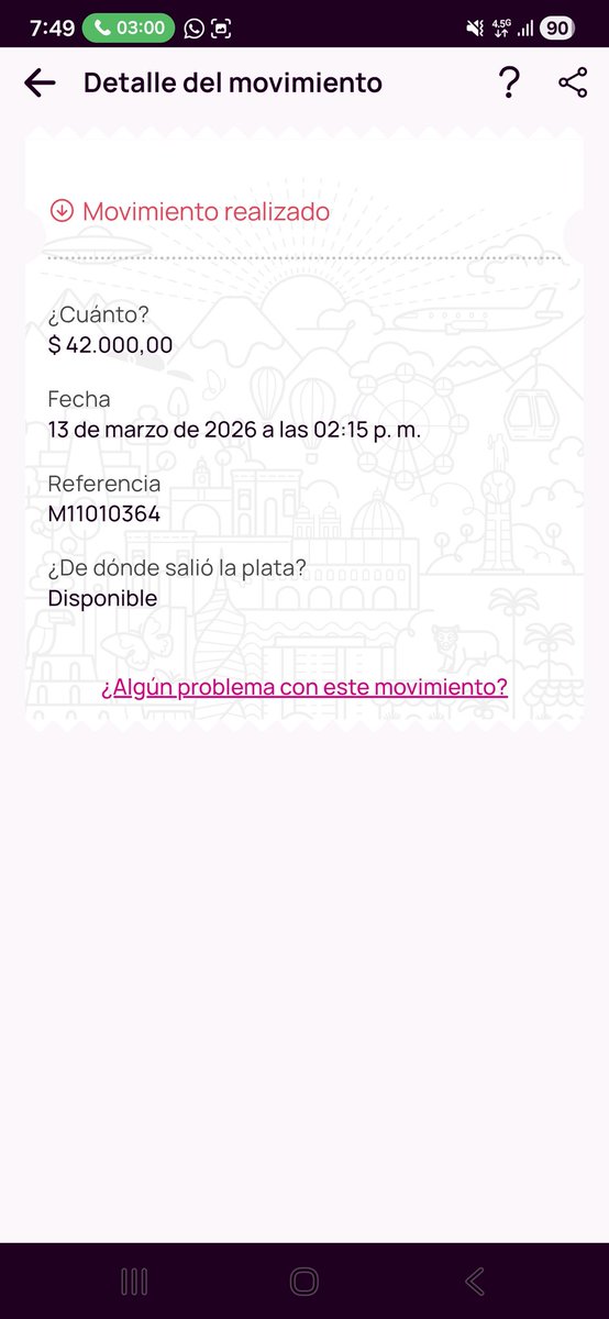 bremes26's tweet photo. @Nequi #nequi son unos ladrones que sin mi consentimiento sacaron dinero @sicsuper https://t.co/VJK3APM5Fg