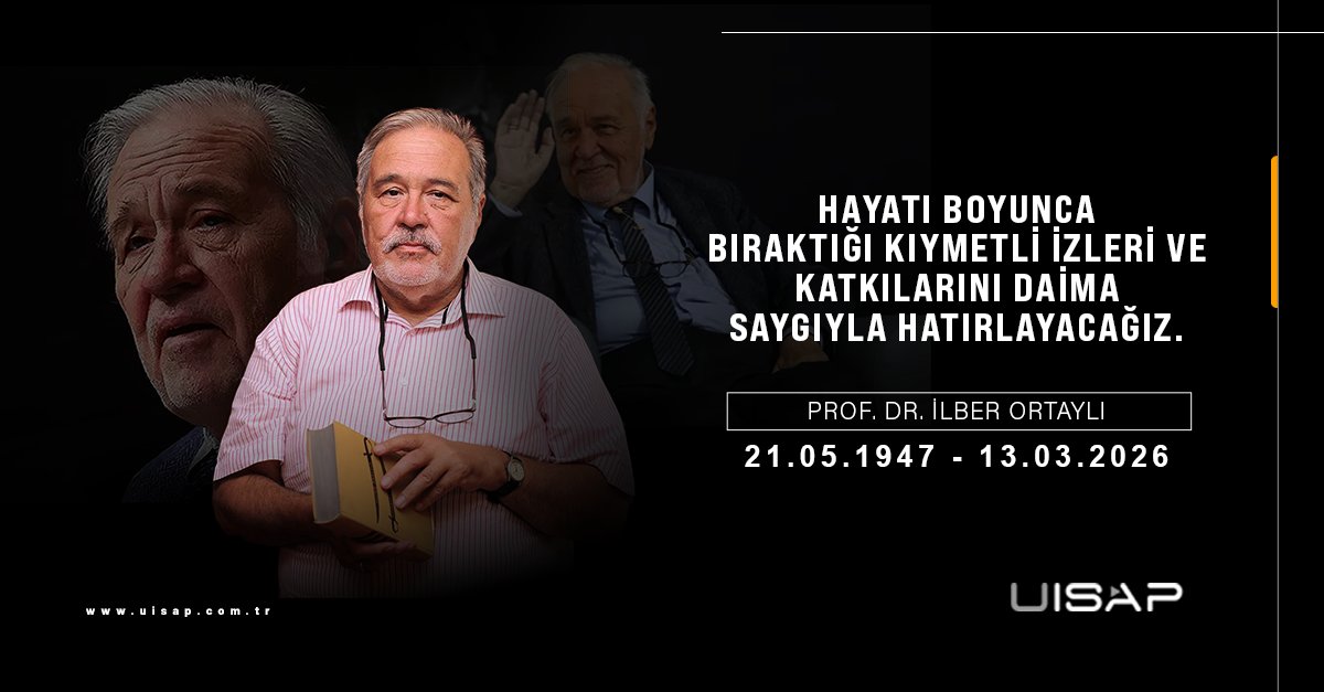 Hayatı boyunca tarih bilimine ve toplumsal hafızaya bıraktığı kıymetli izleri daima saygıyla hatırlayacağız.

Kendisine Allah’tan rahmet, başta ailesi olmak üzere tüm sevenlerine sabır ve başsağlığı diliyoruz. 🕊️

#İlberOrtaylı #Başsağlığı #SaygıveRahmet #TürkTarihi #Anıyoruz