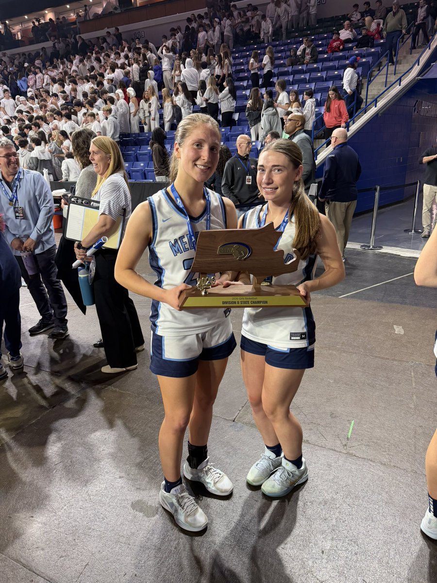 MedfieldAD's tweet photo. D2 @MIAA033 Girls 🏀 State Champs!

How about these 2 Jr’s?!

Compiled 6 🏆’s (4 consecutive)! 
Addicted to hard work &amp; hardware! 🥍🏀🥍🏀⚽️🏀

@mnick40 @coachmace @TVLSportsMa @MetroWestSports @HometownWeekly @GlobeSchools @Murray_Jack_ @BConn63 @TrevorHass @MedGlax @coachlohan https://t.co/zwM4W38lwr