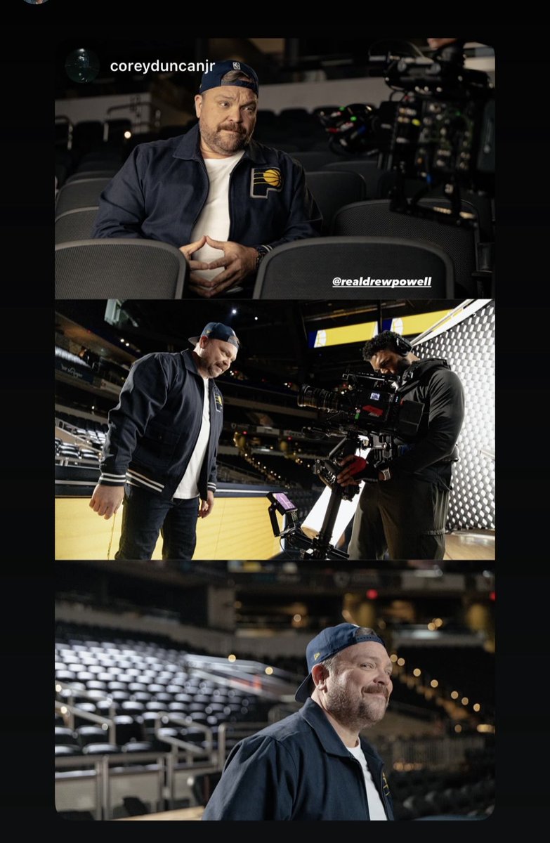 eddiewhite3's tweet photo. This week @pacers dropped ad w @DePauwU grad, Lebanon native &amp; now LA-based actor @thedrewpowell - Sat @1075thefan @ 10 AM he joins us to talk about his life-long love affair w the Pacers! He gets deep. Ck. It. Out. @PacersSportsEnt https://t.co/5L7WieAV5p