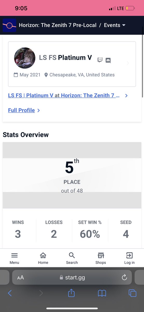 FS | Platinum V 🔜 LMBM tweet media