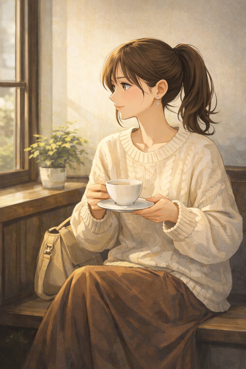 shi_echo_blue's tweet photo. ひとり分の静けさ
A Silence Measured for One
#Solitude #WarmLight #LiteraryScene #SoftMood #CoffeeTime https://t.co/AaB6LbYvX7