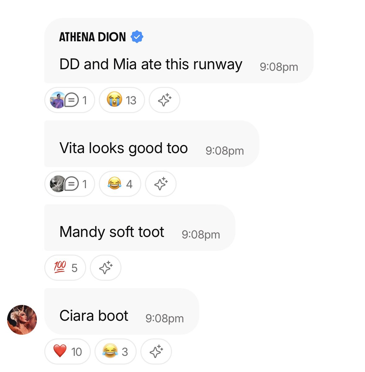 Marysa tweet media