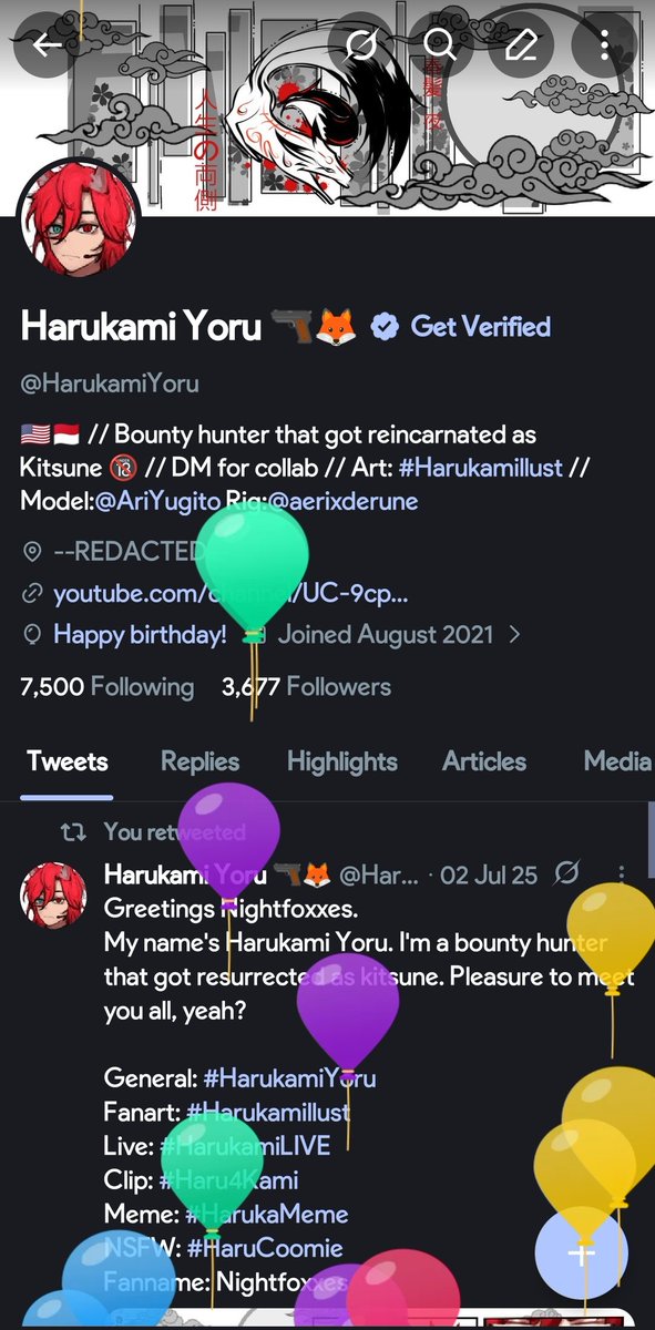 Harukami Yoru 🔫🦊 tweet media