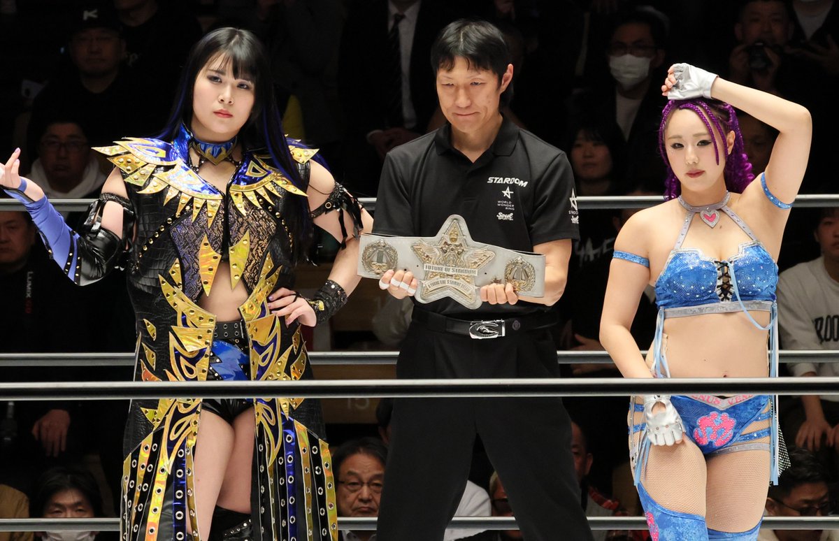 tatsuishiwa1228's tweet image. 入場編
HANAKO選手　@hanako_stardom
姫ゆりあ選手　@hime_yuria_26

@wwr_stardom

2026.03.11
スターダム 
後楽園ホール大会 
フューチャー選手権記念撮影

#HANAKO
#姫ゆりあ
#STARDOM
#スターダム