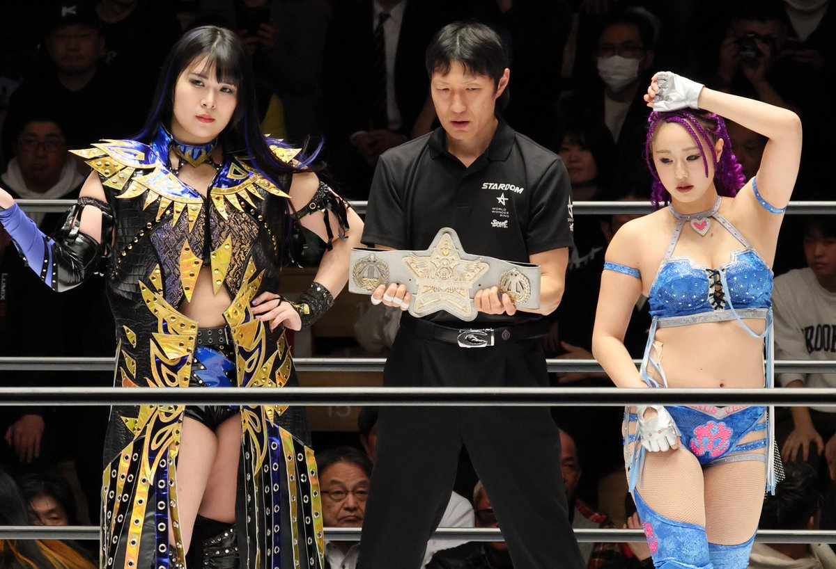 tatsuishiwa1228's tweet image. 入場編
HANAKO選手　@hanako_stardom
姫ゆりあ選手　@hime_yuria_26

@wwr_stardom

2026.03.11
スターダム 
後楽園ホール大会 
フューチャー選手権記念撮影

#HANAKO
#姫ゆりあ
#STARDOM
#スターダム