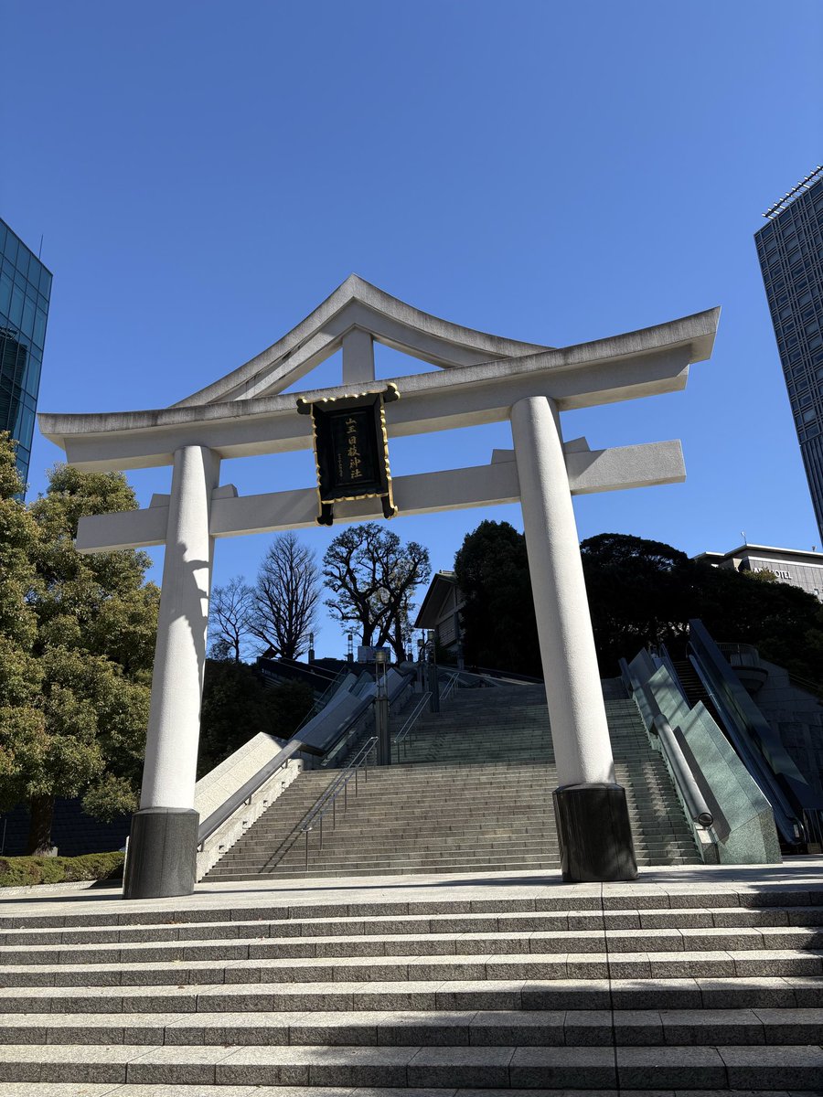 山王日枝神社⛩️呼ばれていることに間違いは無かった🦅🦅🦅 何かある