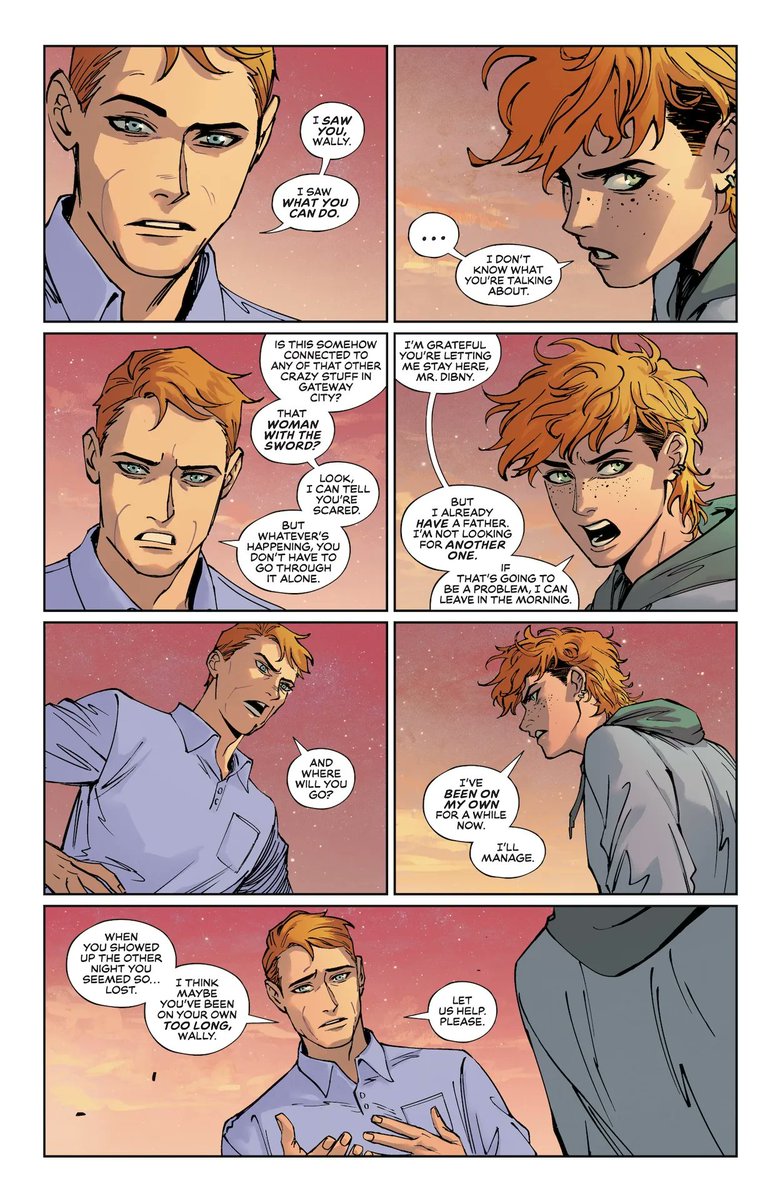 hainingart's tweet image. Absolute Flash #13 preview pages are here! Out next week.⚡️⚡️⚡️

Writer: Jeff Lemire
Artist: Yours truly
Color: @fxstudiocolor
Letters: Tom Napolitano

#AbsoluteFlash #WallyWest #DCAllIn #DCComics