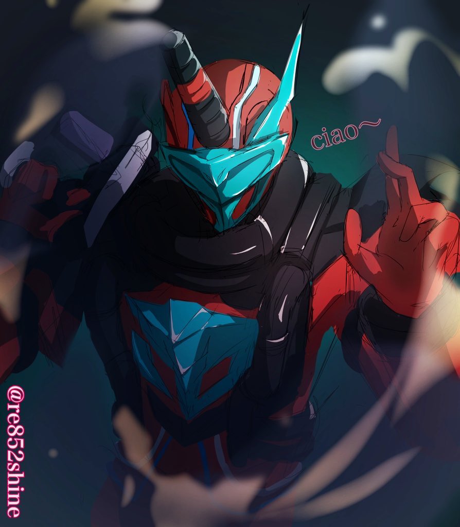 #突然カッコイイ赤を無言で貼る