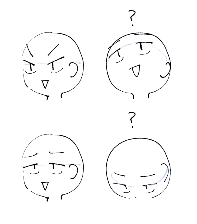 ツリ目のアオリ タレ目の俯瞰 わからん問題 