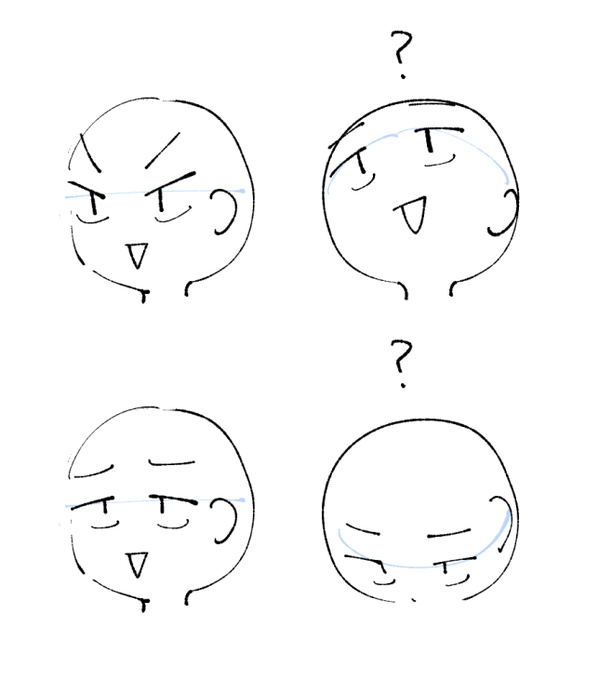 ツリ目のアオリ タレ目の俯瞰 わからん問題 