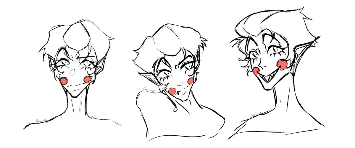 ak_io222's tweet photo. Some old sketches 
#LuciferHazbinHotel https://t.co/KwLjS0CKa3