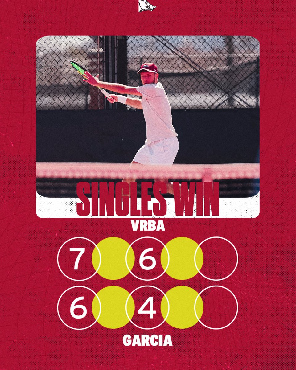 Razorback Men’s Tennis tweet media