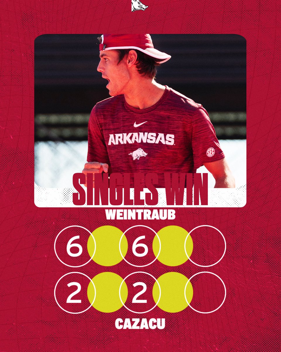 Razorback Men’s Tennis tweet media