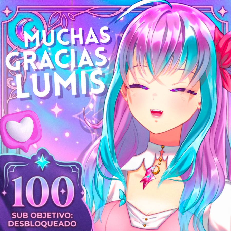 Seikalov's tweet photo. Gracias por los 100 Suscriptores ! 🌟

Fue una linda sorpresa ver como cumplieron la meta de likes y llegar a 100  subs en YouTube en tan poco tiempo, en verdad Lumis les estoy muy agradecida y me hacen enormemente feliz. 

Gracias por los streams de hoy ♥ 
Pasen linda noche. https://t.co/OyLcaELrDv