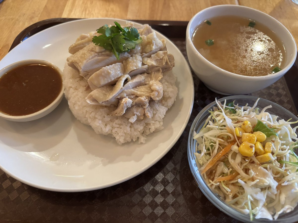 menkozou's tweet photo. ジャークジャイ・
タイフードセンター
カオマンガイ🐓
タイ料理も好きです
でした。 https://t.co/ts9QCDJYVm