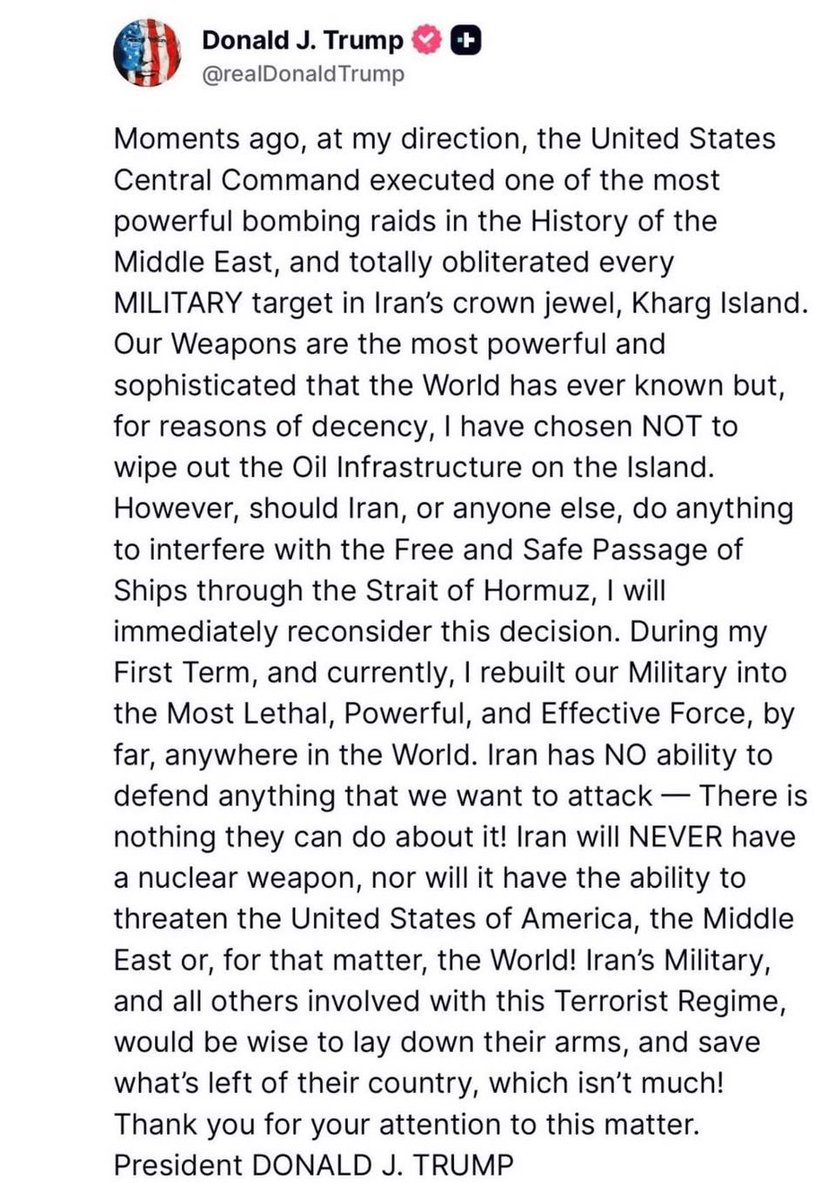 SanjeevYadavBTG's tweet image. #KhargIsland is central to any effort to put pressure on the #IranianRegime and cut off it’s oil revenue and also open up the #StraitsofHormuz #PersianGulf #Iran #IranWar @POTUS #banyantreebelieves @BanyanTreeG