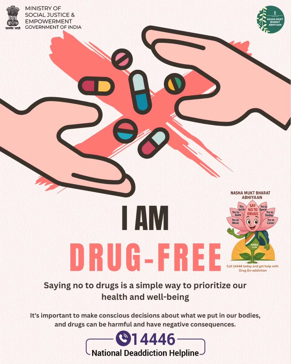 Ministry of Social Justice & Empowerment, GOI tweet media