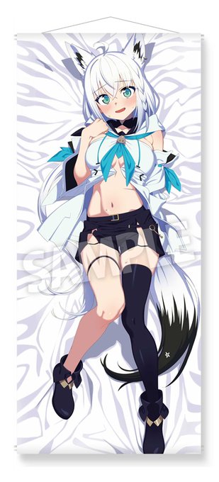 メロンブックス様の『等身大の私を愛してフェアwinter』に合わせて白上フブキで抱き枕カバーとフルロングタペストリーを1枚書かせていただきました! 3/29まで期間限定の受注生産になりますの欲しい方はお早めに! フルロングタペストリー 抱き枕カバー