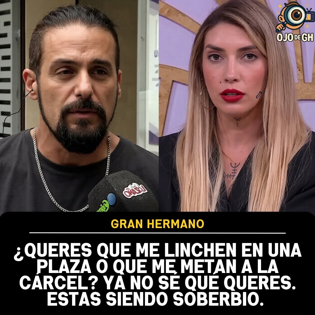 El marido de #mavinga no acepta las disculpas porque quiere cámara y dinero nada más!!!
#gh #GranHermano #telefe #carmiña