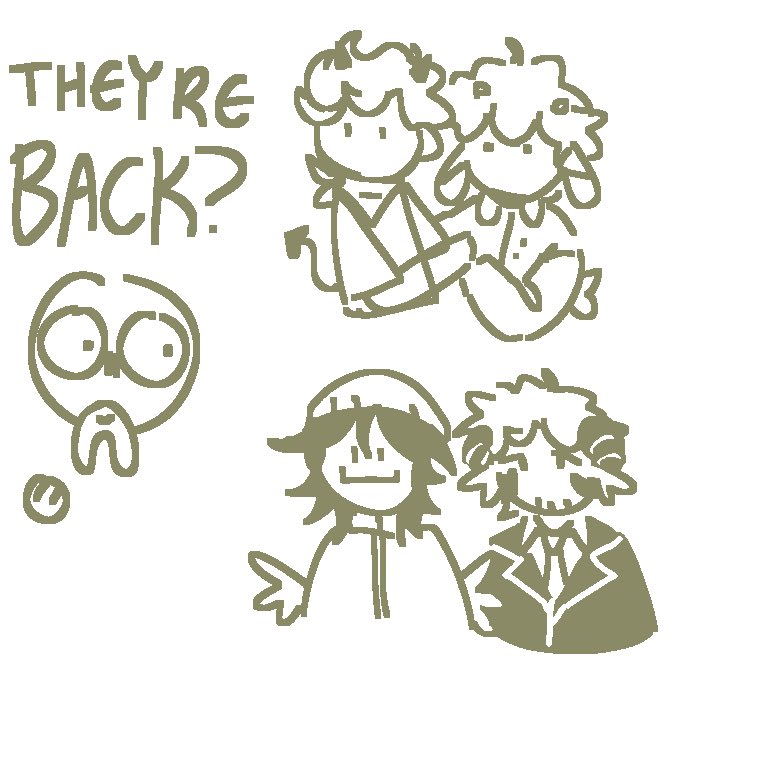 my clingyduo is back my pumpkinduo is back what am i supposed to do with myself