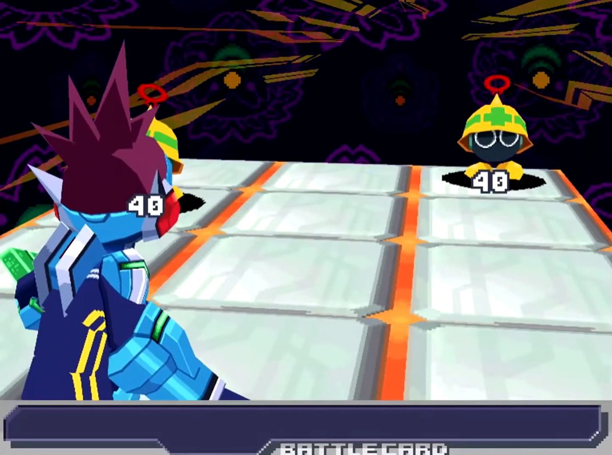 ShaolinTurtle's tweet photo. One of the most underacknowledged touches of Mega Man Star Force Legacy Collection is that Capcom could've settled for a simple resolution boost, but instead opted to revamp the series visuals with HD textures! MMSF3 comparisons between Legacy Collection and Upres+DS Emulation. https://t.co/8Mi64R6mSV