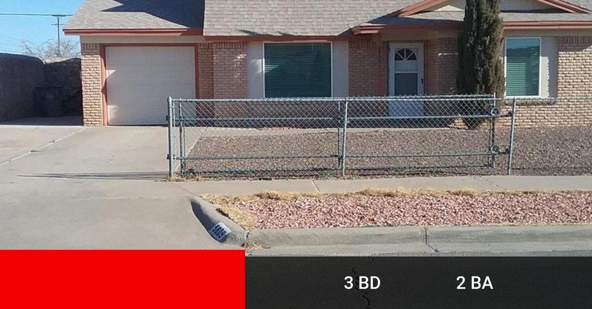 alsellsuhomes's tweet photo. CLOSE TO FT BLISS MILITARY

Al Jurado  TRLP TRPM TRLM SRS PSA
2014-2019 Commissioner Building and Standards Committee
2017-Present Property Management Committee
2017-Present Professional Standards Committee
 
Tx Lic #0410918 https://t.co/VMY8k2f66s https://t.co/Ky8awzhZRQ