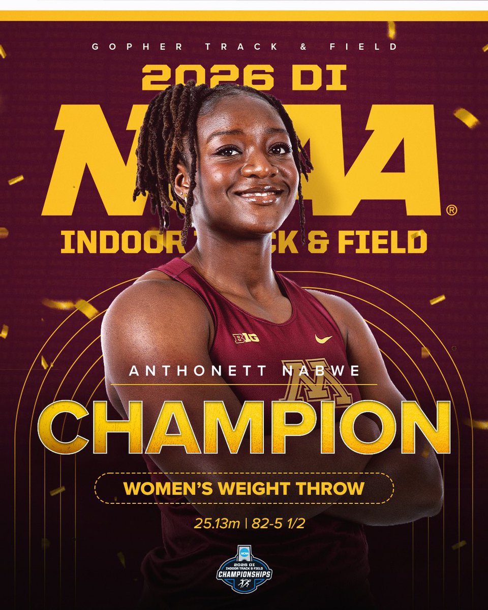 Minnesota Cross Country, Track & Field tweet media