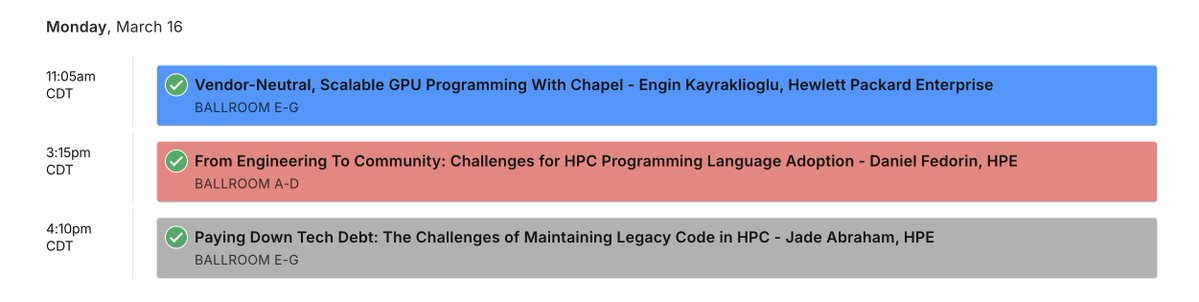 Chapel Language tweet media