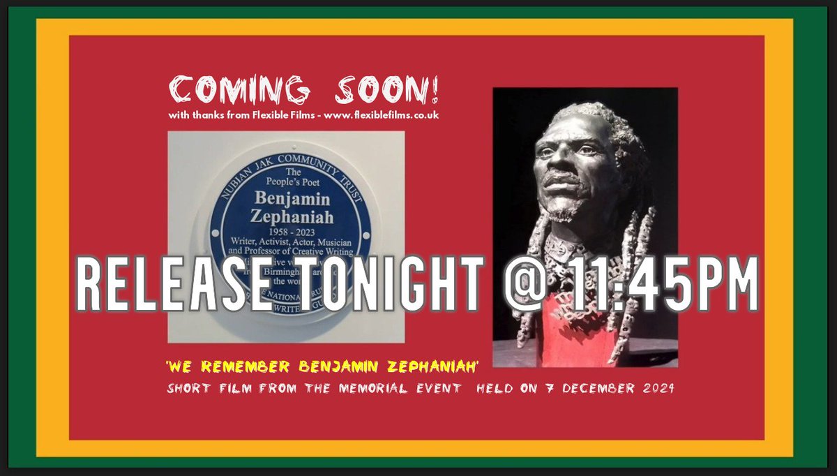 Benjamin Zephaniah Family Legacy Group tweet media