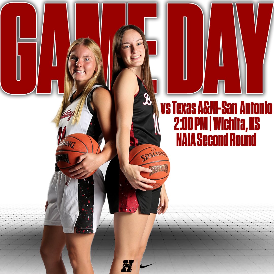 ❗️IT'S GAME DAY❗️
We take on 14th-seeded Texas A&amp;M-San Antonio in Wichita for a chance to go to the NAIA Final Site next week! 
📺: hastingsbroncos.com/links/i6b1xu
📊: hastingsbroncos.com/sports/wbkb/20…
🎙️: hastingsbroncos.com/links/h5nesj
#GDTBAB