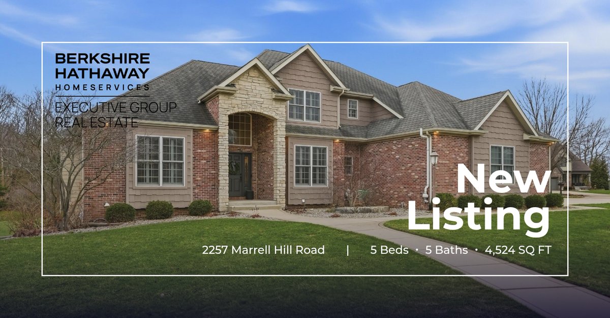 MicheleCivanich's tweet photo. 📍 New Listing 📍 Take a look at this fantastic new property that just hit the market located at 2257 Marrell Hill Road in Valparaiso. Reach out here or at (219) 771-1337 for more information

Michele Civanich, BHHS Executive Group... https://t.co/8rMTQFXIVw https://t.co/9TfA3J7aPP