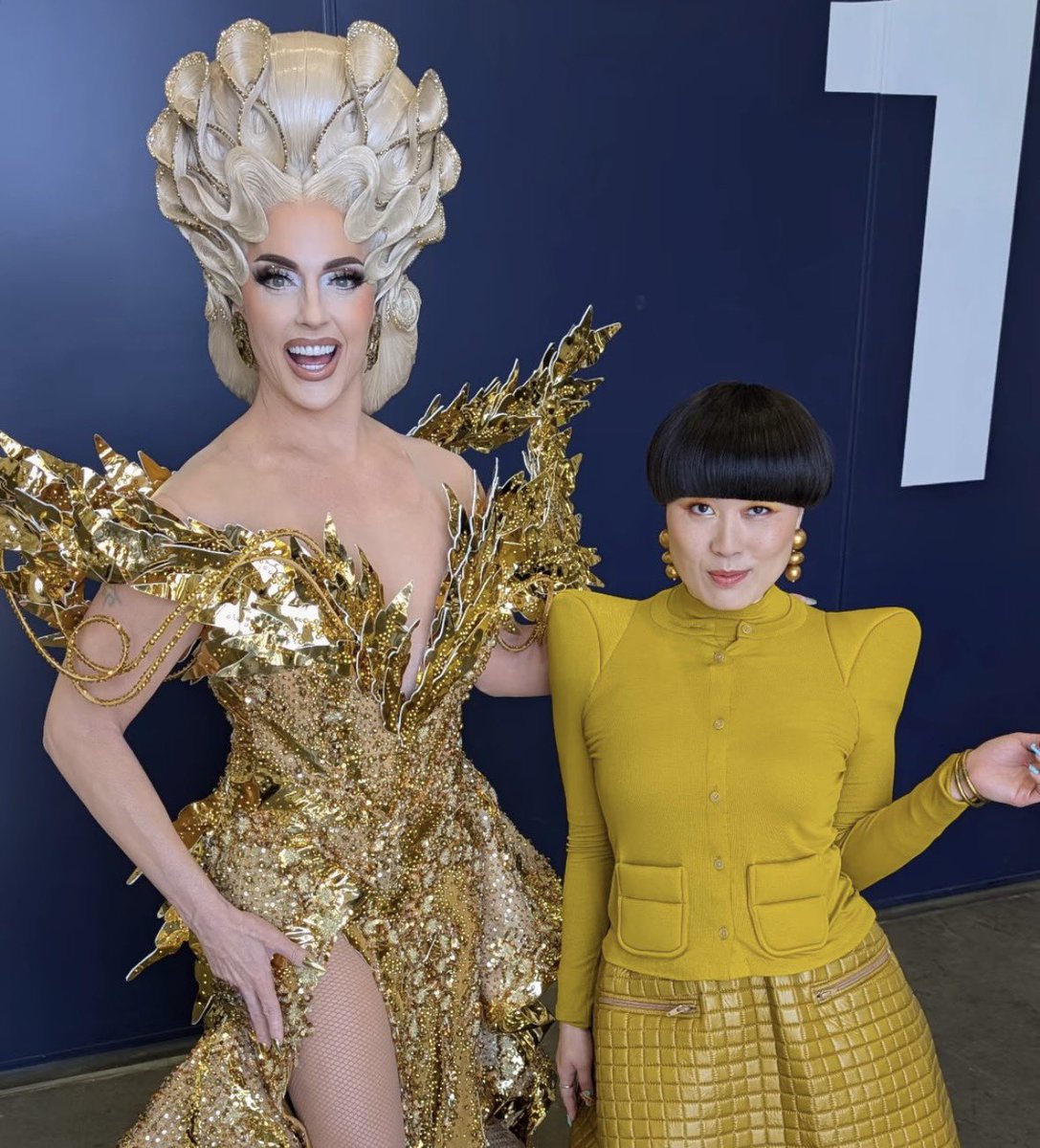 Drag_Crave's tweet photo. Alyssa Edwards &amp; Atsuko Okatsuka stun in new photo. https://t.co/QWMJAo2eM1