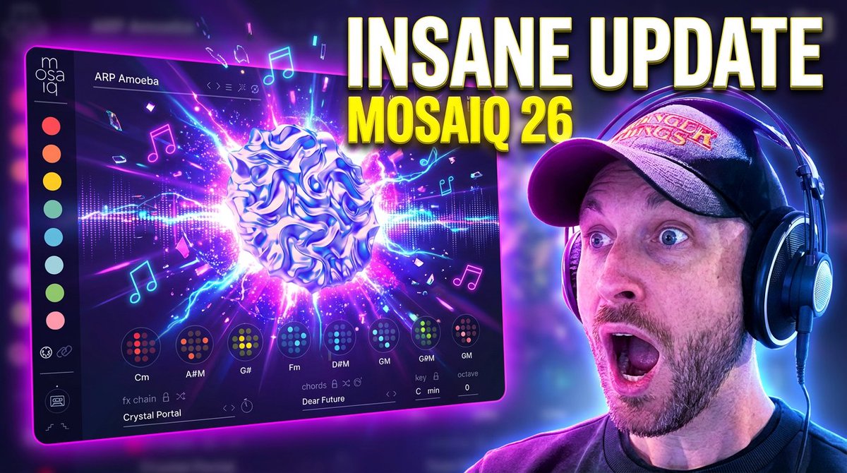 Mosaiq 26 by UVI is INSANE! The Update That Changes Everything youtu.be/5i6W70XW0Uo?si… via <a href="/YouTube/">YouTube</a> #uvi #youtuber #emlyninthemix