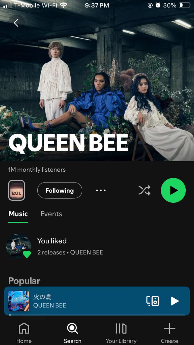 Shakesqueer1217's tweet photo. @CortisaStar Queen Bee is a Japanese rock band lead by Black-Japanese singer Avu-chan! https://t.co/b8J3djbqsb