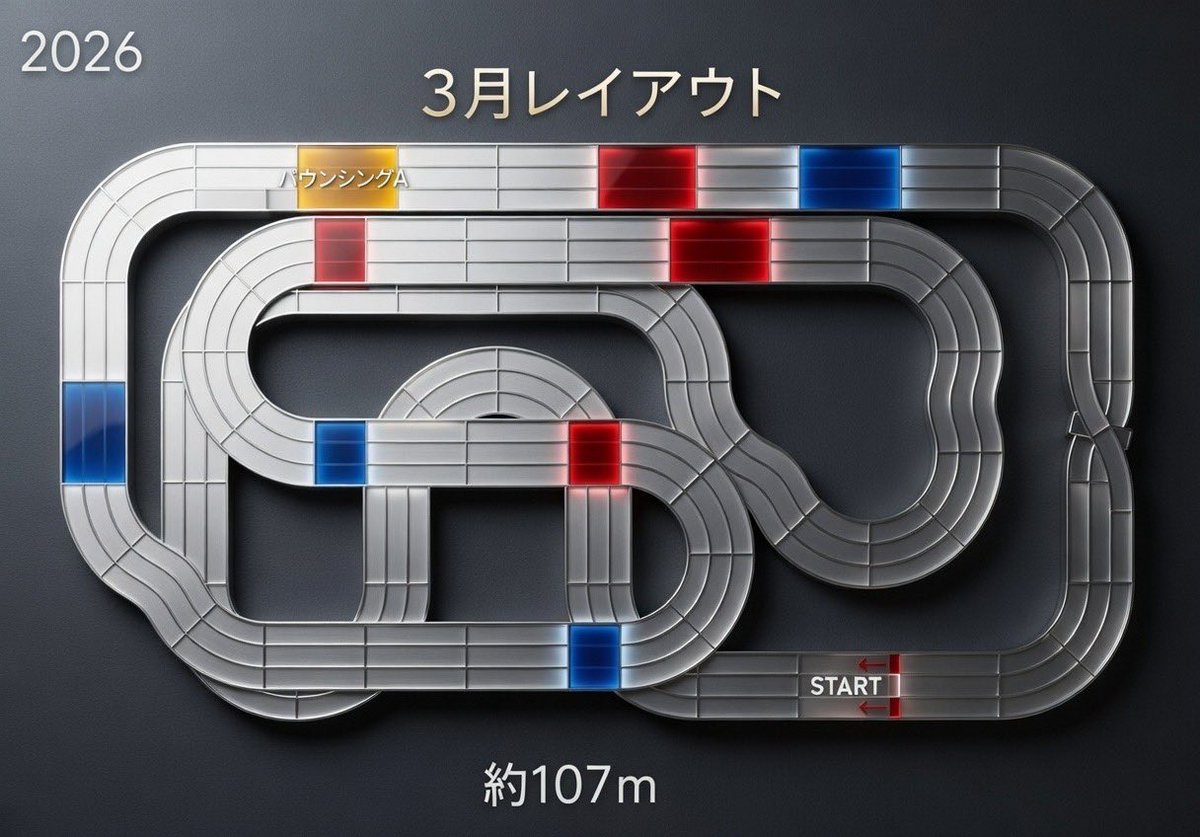 3249ROOM 大阪市 ミニ四駆ステーション tweet media