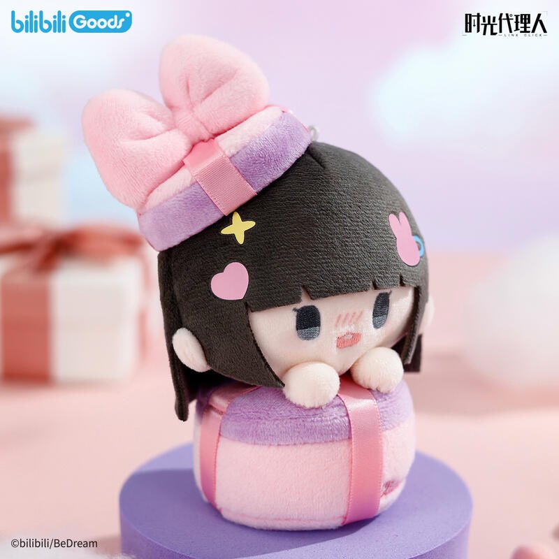 LinkClick “时之礼” series QL plush keychain and 40cm sitting doll set b23.tv/nUfNhI7
