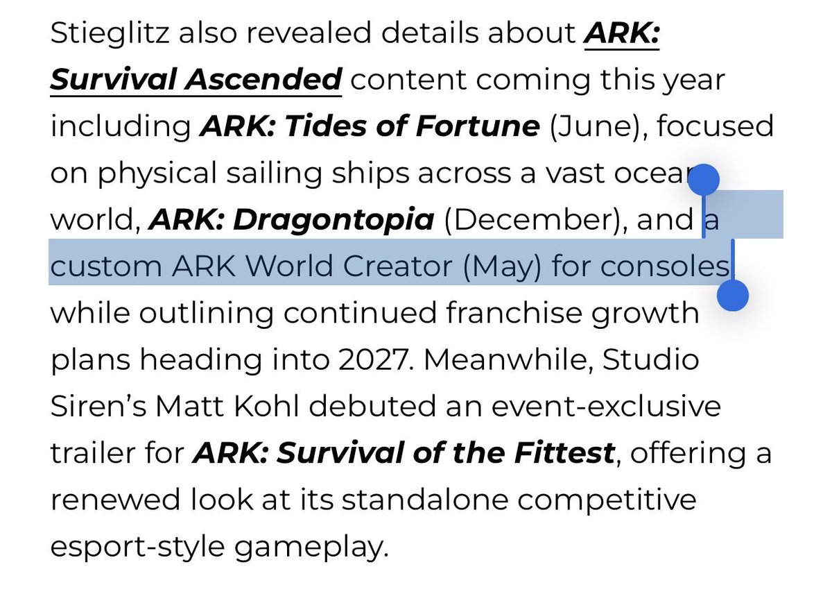 ItsSnowin0's tweet photo. @AstroGiga @survivetheark Planned for May based on the what they said at GDC a few days ago https://t.co/IOnn9z4o19 https://t.co/iFjI5wrxKc