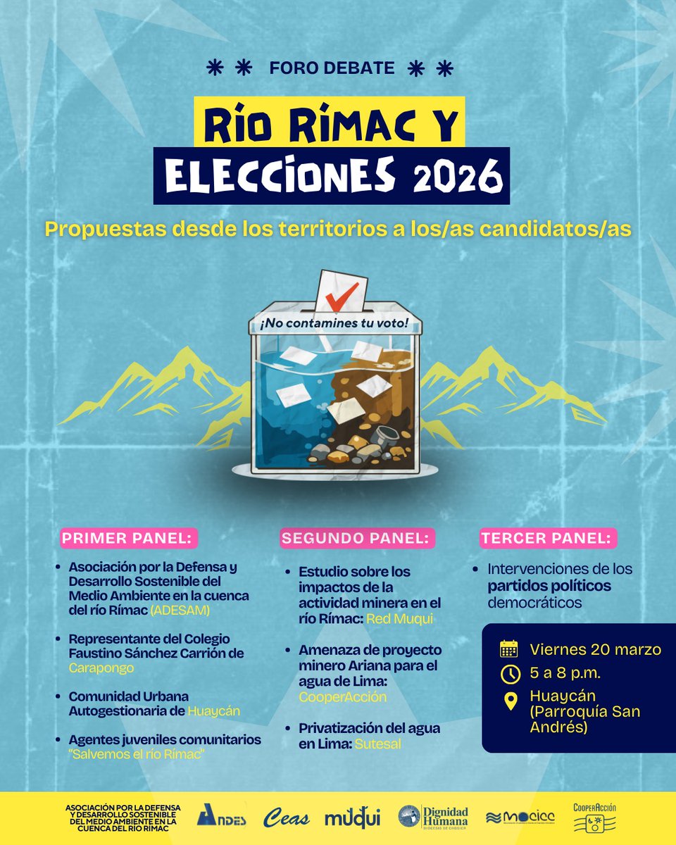 Salvemos el río Rímac tweet media