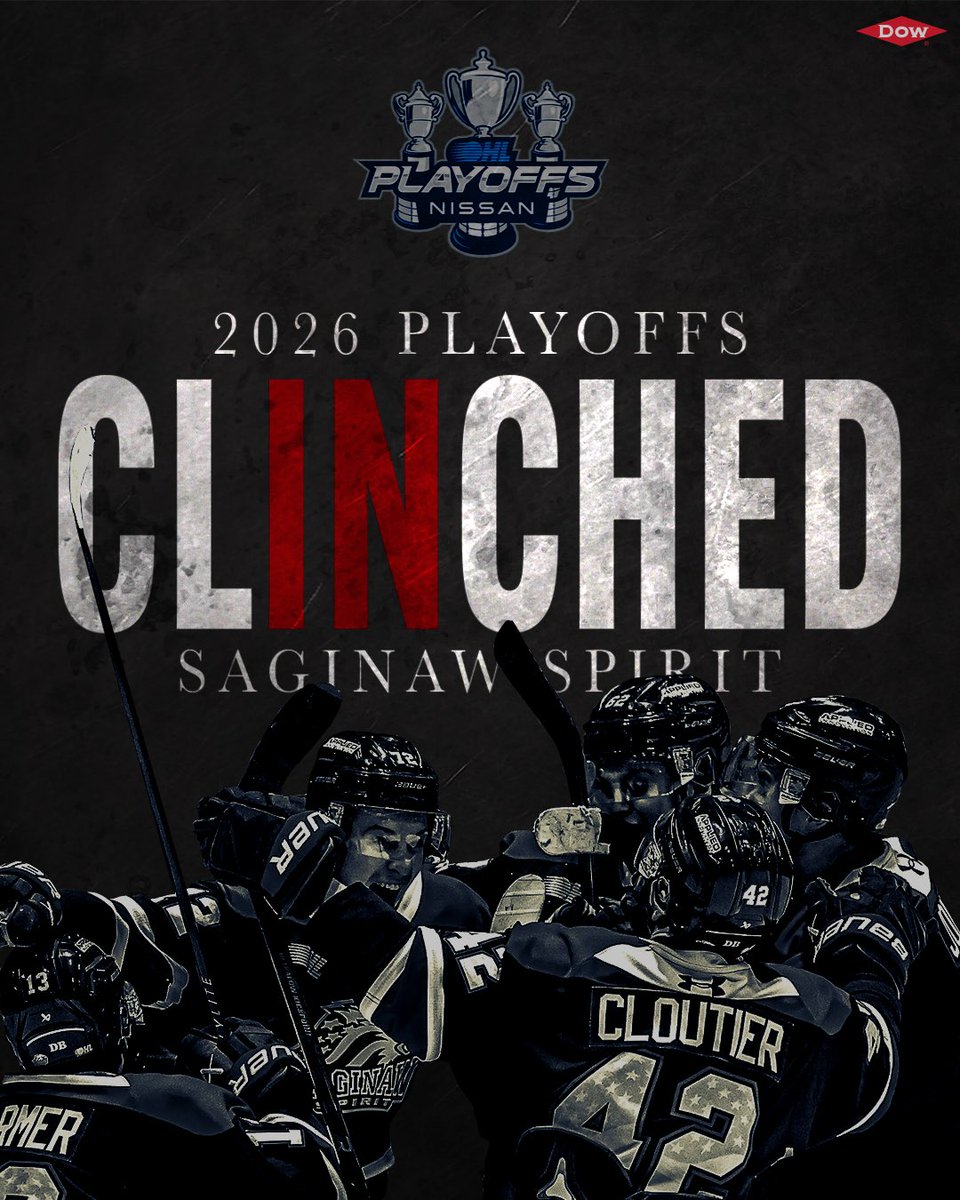 SpiritHockey's tweet photo. See you in the postseason 🫡 https://t.co/8SCoxuvA3u