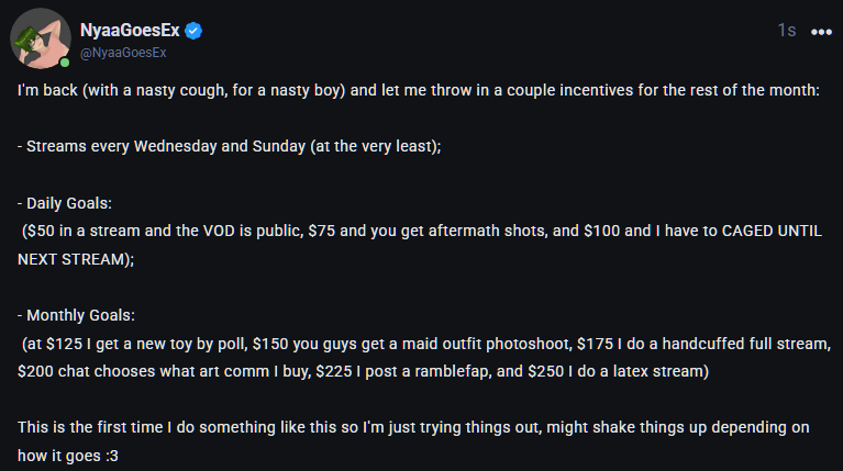 NyaaGoesEx (+18) 🇨🇦🏳️‍🌈 tweet media