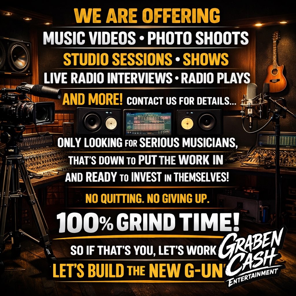 Graben Cash Entertainment: The Label tweet media