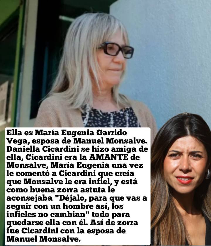 SEGUIMOS CON LA ZORRA LLAMADA DANIELLA CICARDINI...