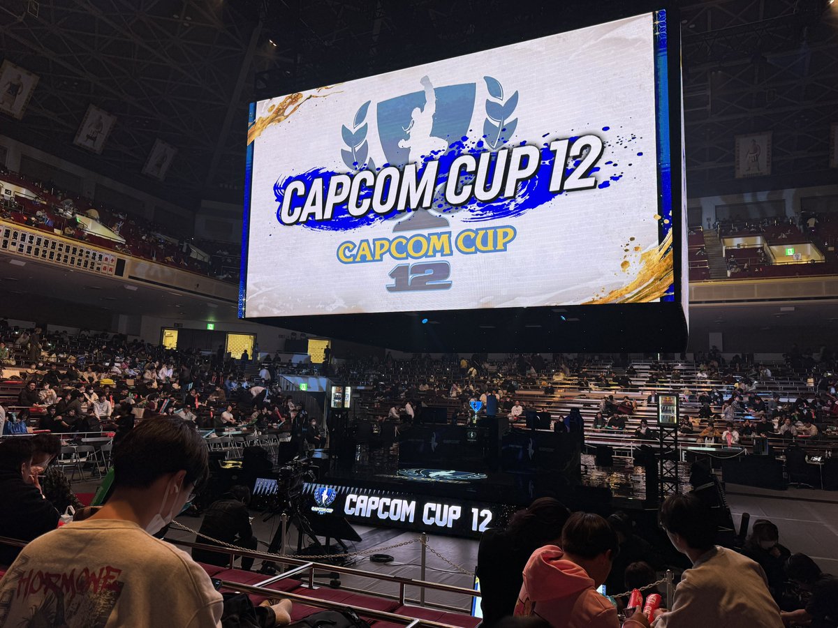 kga's tweet photo. 今年も来たぜ #CAPCOMCUP12 https://t.co/xPgrVdu8P1