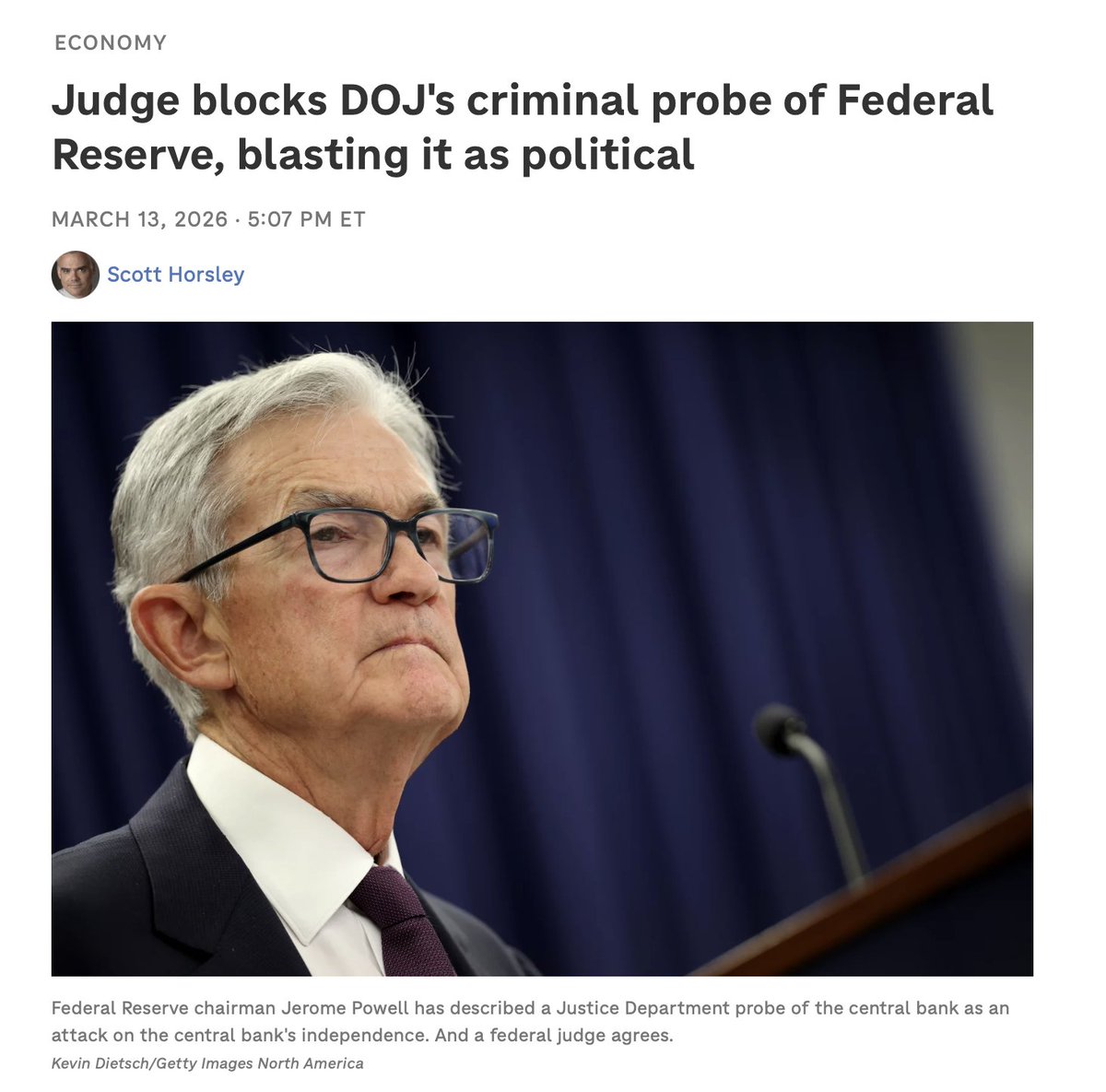 The legal losses just keep piling up for the Trump administration. Perhaps just follow the law?

npr.org/2026/03/13/nx-…
