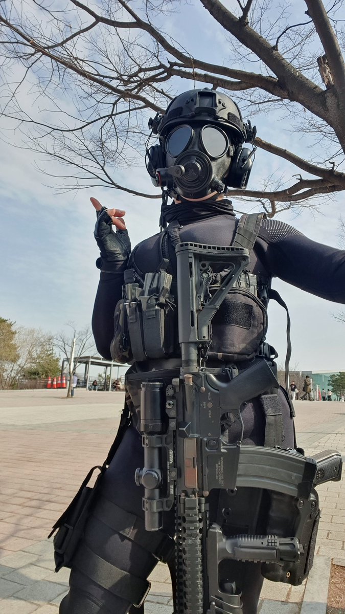 드디어 새로 산 웻슈트 착용 ON