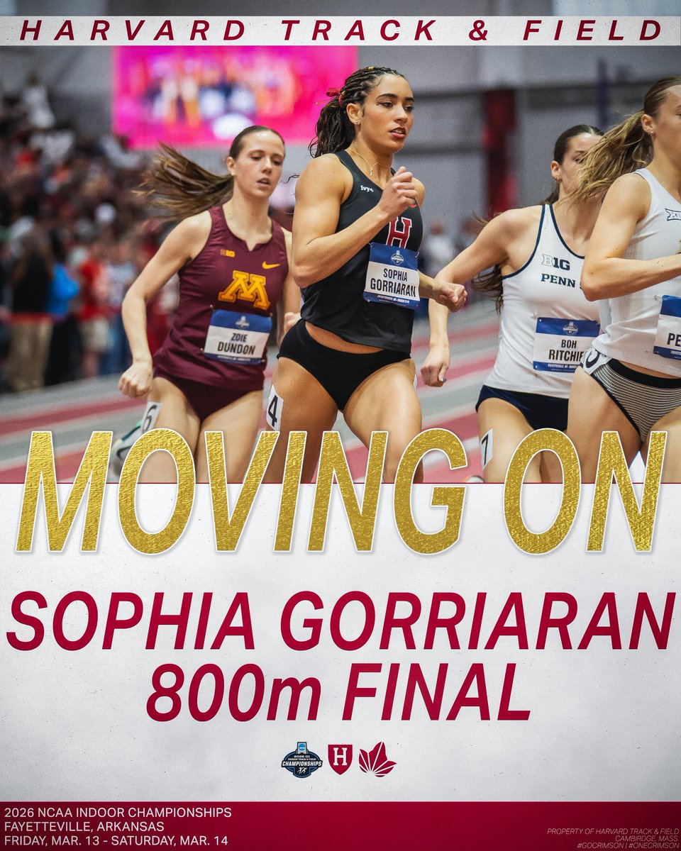 Harvard T&F | XC tweet media