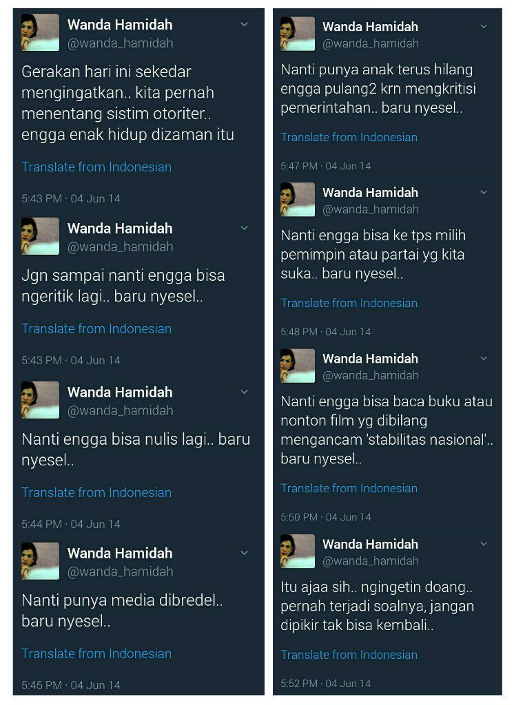 ManBehindThe9un's tweet photo. @kenhans03 Bilangin Mbak Wanda, tweet-nya Legendary
#visioner https://t.co/toyVFPABoU
