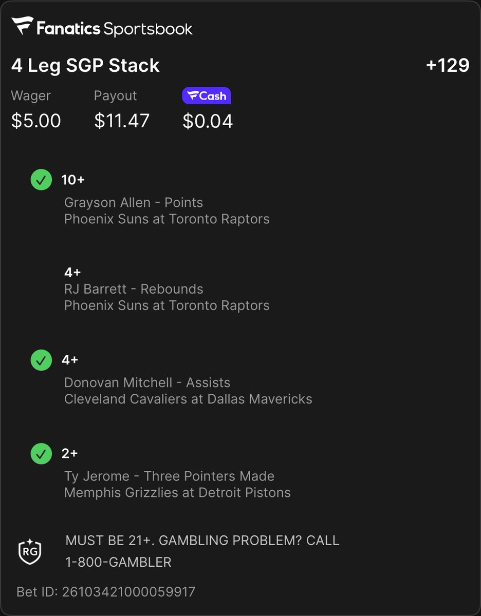 AmishFantasy's tweet photo. ⁦@CodyBrownBets⁩ nothing huge but still money coming my way thanks to you https://t.co/lCxYNiIkRD https://t.co/xv2MSdFNJP